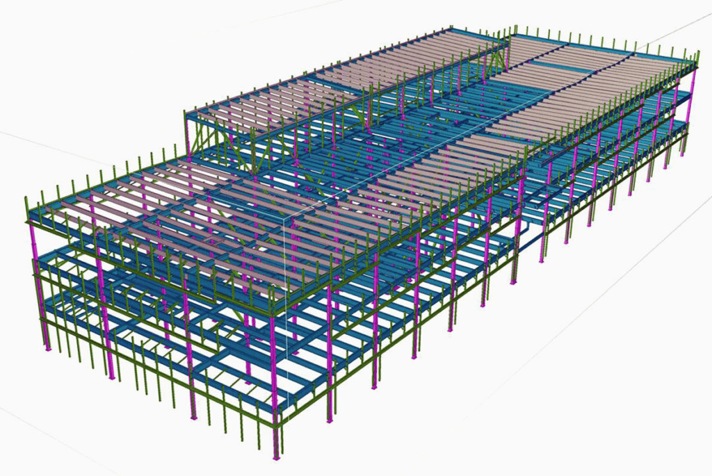 Structural design and detailing drawings